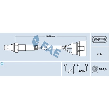 Lambda sonda FAE 77137