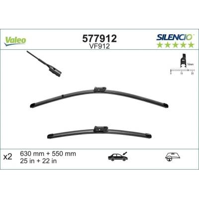 Valeo 630+550 mm VA 577912