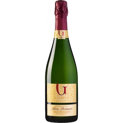 Gemin Brut Nature Alvio Stramare Sui Lieviti Valdobbiadene Prosecco Superiore DOCG biele 11,5% 0,75 l (čistá fľaša)