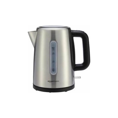 Amazon Basics Portable Stainless Steel Kettle, 1.7L, Silver - F-638BGS