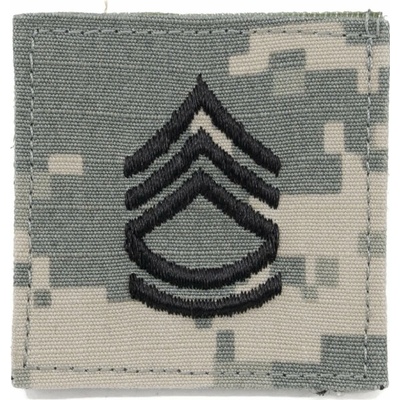 Nášivka hodnosti SGT FIRST CLASS ARMY DIGITAL CAMO