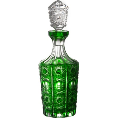 Bohemia Crystal Lahev Petra zelená 600ml