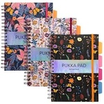 Pukka Pad Тетрадка със спирала B5 100 листа 4 теми Bloom