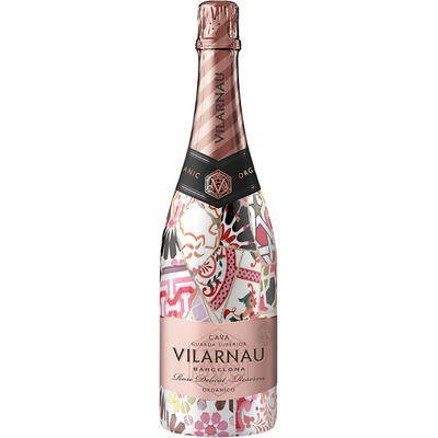 Vilarnau Cava Brut Reserva Rose Organic 12% 0,75 l