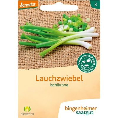 Bingenheimer Demeter semínka Jarní cibulka Ishikrona 5 g bio BIO DEMETER Množství: 1 ks
