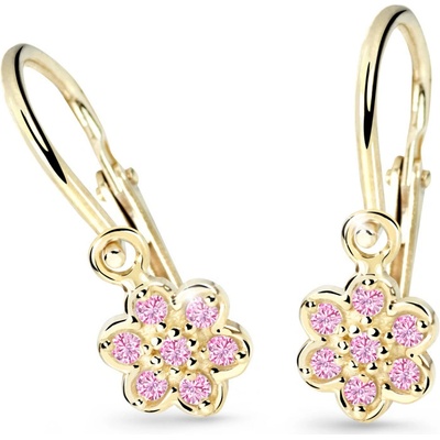 Cutie Jewellery dětské zlaté C2746Z-Pink