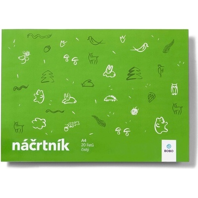 Náčrtník SVĚT A4, 20 listů