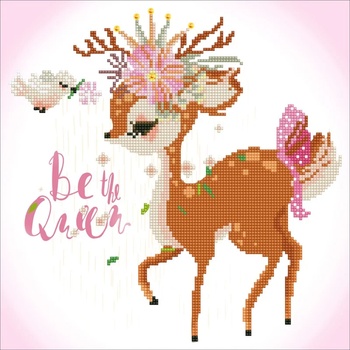Diamond dotz Бъди кралица - диамантен гоблен dd5.033