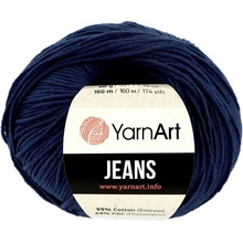 YarnArt Jeans 54 navy modrá