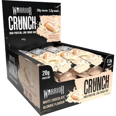 Warrior Crunch Bar | Low Sugar [12 x 64 грама] Блонди с бял шоколад