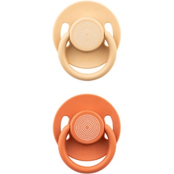 Wee Baby Залъгалки Wee Baby - Cool, 2 броя, 18 м+, бежова и розова (620)