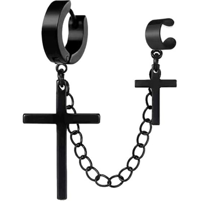 Jewelry & watches Обици JEWELRY & WATCHES - Cross - N22_K_black