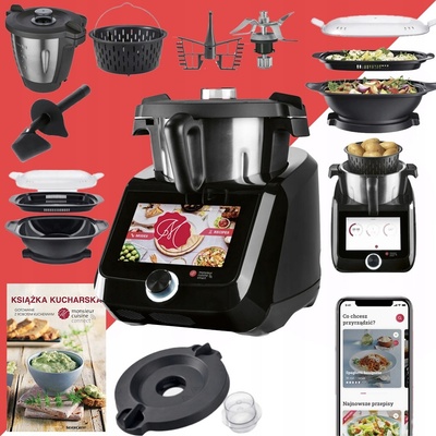 SilverCrest SMART ROBOT 1200 BLACK ČERNÝ 1203 W černý – Zboží Dáma