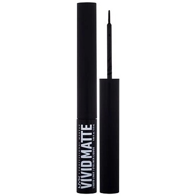 NYX Professional Makeup Epic Wear Metallic Liquid Liner dlouhotrvající gelové oční linky 01 Black Metal 3,5 ml