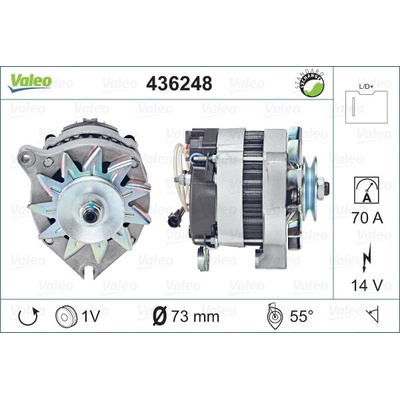 Alternátor VALEO 436248