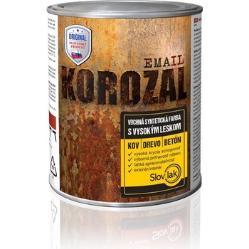 Slovlak Korozal email 10kg Čierny