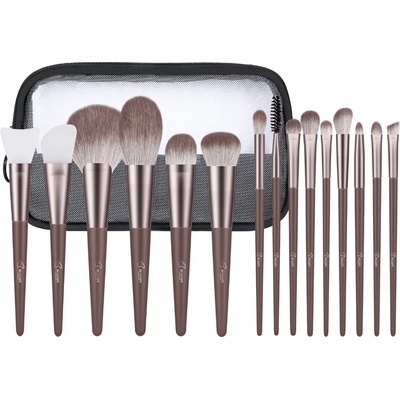 Bestope Комплект Четки за Грим - Сив