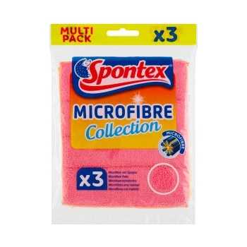 Spontex Absorb+ Microfibre utierky z mikrovlákna 3 ks