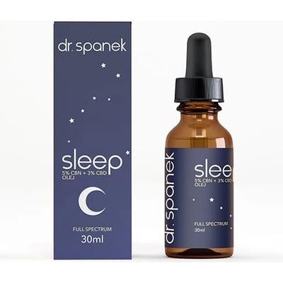 Dr. Spánek kvapky na spánok 5% CBN a 3% CBD 10 x 30 ml
