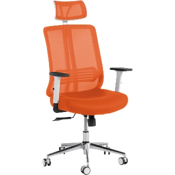 Carmen Президентски офис стол lorena lux - оранжев (3520778_1)