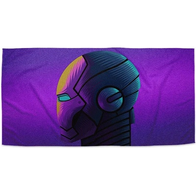 Sablio Uterák Iron Man Helma na fialovej 30 x 50 cm