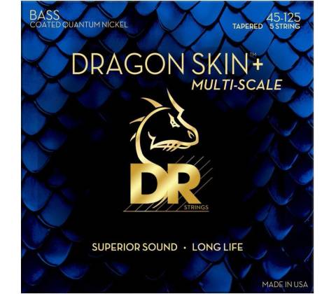 DR Strings Dragon Skin+ DBQM5-45