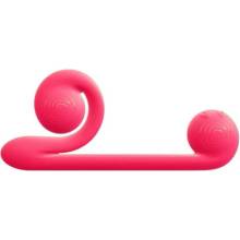 Snail Vibe Duo nabíjací stimulačný 3in1 ružový
