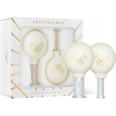 CRYSTALLOVE Sklenené bubliny na masáž tváre, krku a dekoltu