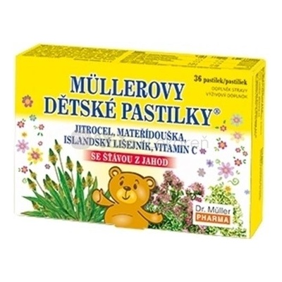 Dr. Müller Pharma Müllerove detské pastilky 36 pastiliek