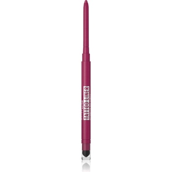 Maybelline new york Tattoo Liner Smokey молив-гел за очи цвят Burgundy Break 1.3 гр