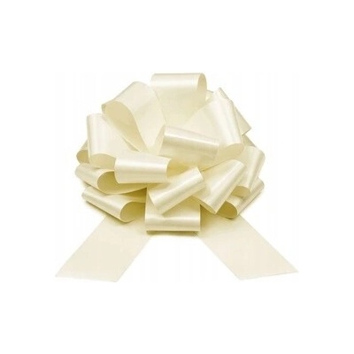 PartyDeco Dekorácia na auto - biele mašle