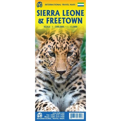 mapa Sierra Leone 1:560 t. ITM