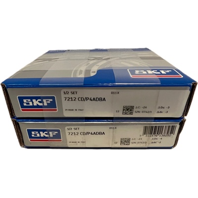 SKF 7212 CD/P4ADBA guľkové ložisko s kosouhlým stykom
