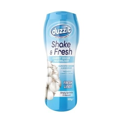 Duzzit Shake & Fresh Fresh Linen vôňa čistej bielizne na koberce 500 g