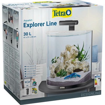 Tetra AquaArt Explorer LED černý 30 l