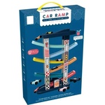 Man Yuk Toys Шестетажна автомобилна пързалка с колички - на унгарски език (868-87)
