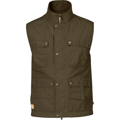 Fjällräven Мъжки софтшел елек Fjällräven Reporter Lite Vest Softshell vest - Dark Olive - размер 3XL (032-0020-0117)