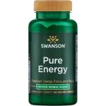 Swanson Pure Energy | Natural Caffeine, Rhodiola and L-Theanine [60 капсули]