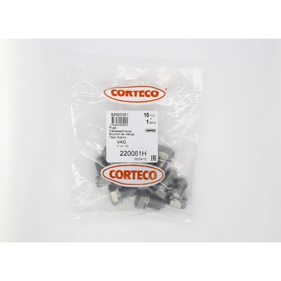 CORTECO uzatváracia skrutka, olejová vaňa 220061H