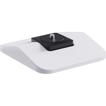 WANBO бяла настолна преносима основа - голяма (White Desktop Portable Base-big)