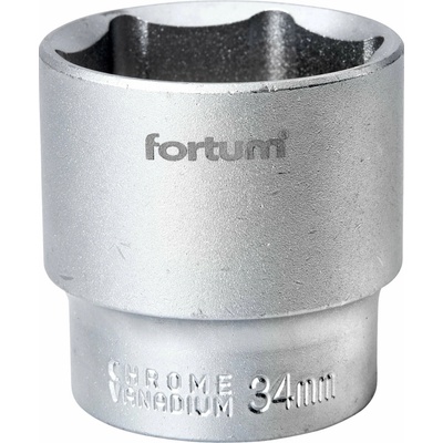 Kľúč nástrčný, 34mm, 1/2”, FORTUM