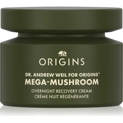 Origins Dr. Andrew Weil for Origins Mega-Mushroom Overnight Recovery Cream успокояваща и хидратираща маска за нощ 50ml
