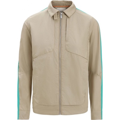 Icebreaker Wmns ICL Shell Lightweight Jacket Sand/Fresh Chalk