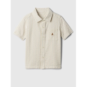 GAP Baby раирана риза Brannan Bear GAP GAP | Bezhov | Момчешки | 104