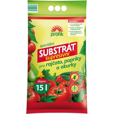 Forestina Profík Supresivní substrát pro rajčata papriky a okurky 15 l – Sleviste.cz