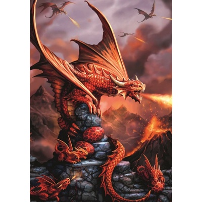 Trefl Fantasy Collection 1000 Ohnivý drak