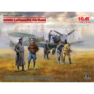 ICM WWII Luftwaffe Airfield 1:48