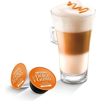 Nescafé Dolce Gusto Latte Macchiato Caramel kávové kapsule 16 ks