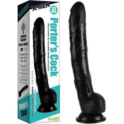 Пенис дилдо, голямо и извито, 33см. - X-Men Porter's Cock (XMEN000037)