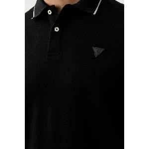 Guess тениска с яка мъжка с памук (M6YP11.K4390) - answear - 136,71 лв